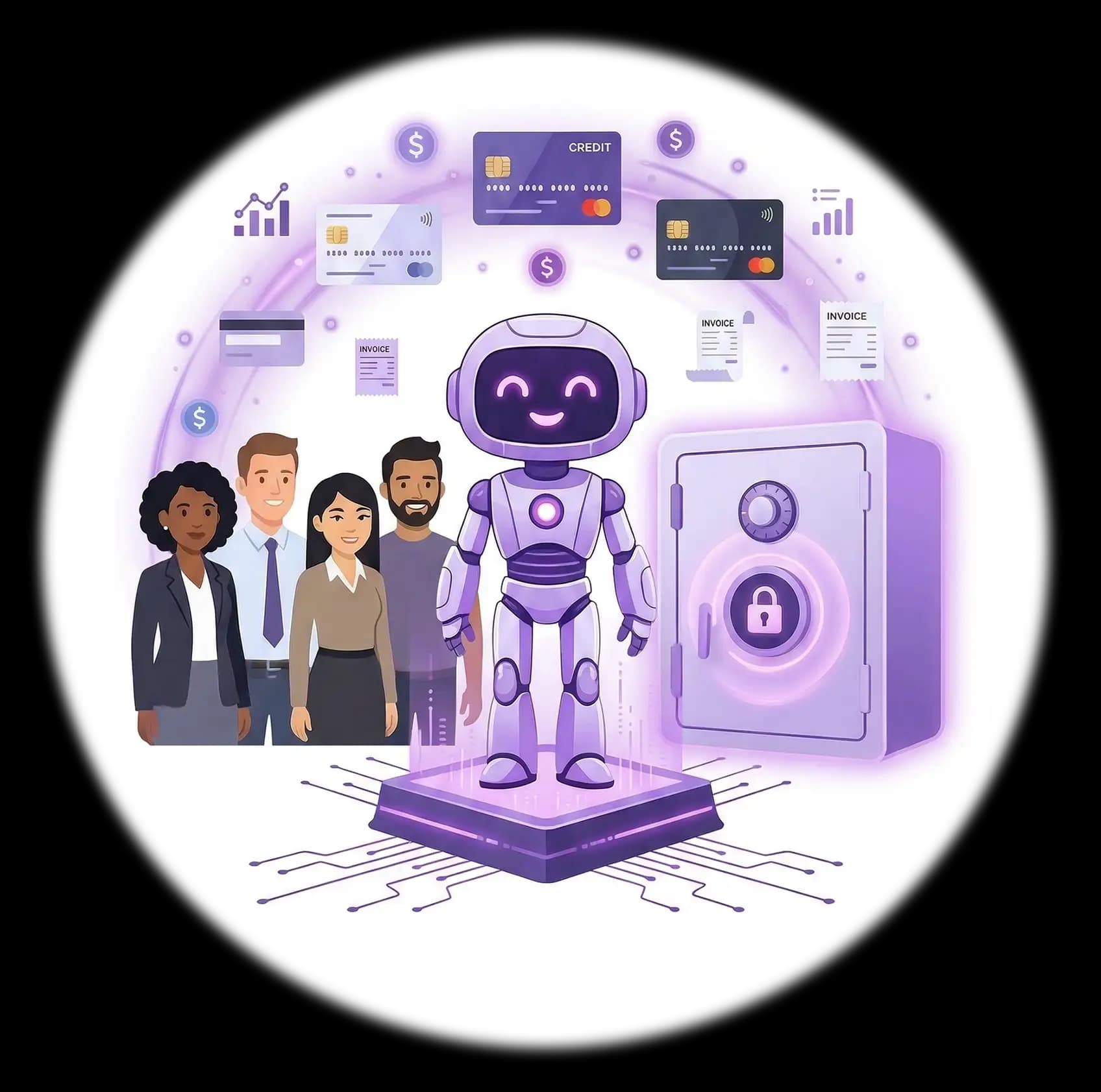 Agent Billy AI billing dashboard — light mode